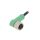 Kabel do czujników/automatyki, M12, Ilość -PINów: 4, kątowe, 1.5m, wtyk SAC-4P-1,5-PVC/M12FR