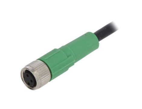 1415870 Kabel do czujników/automatyki, M8, Ilość pinów: 3, proste, 1.5m, wtyk, 4A