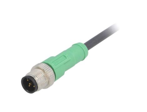 1669767 Kabel do czujników/automatyki, M12, Ilość pinów: 5, proste, 1.5m, wtyk