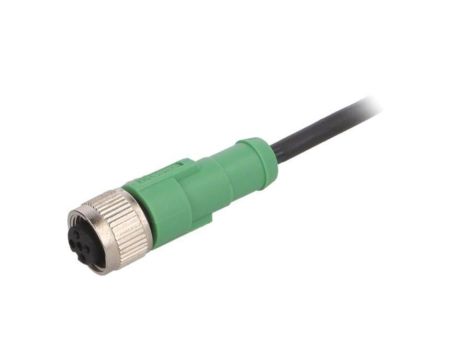 1694486 Kabel do czujników/automatyki, M12, Ilość pinów: 3, proste, 1.5m, wtyk