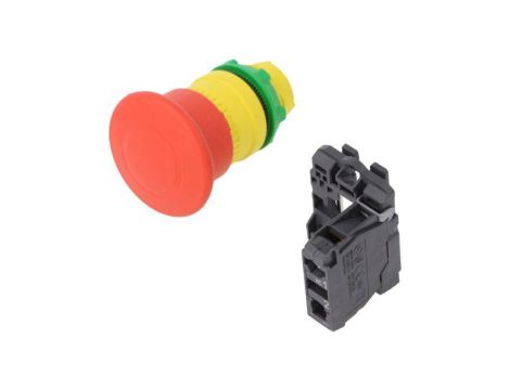 XB5AT842 Przełącznik bezpieczeństwa 22mm NC czerwony 3A/240VAC