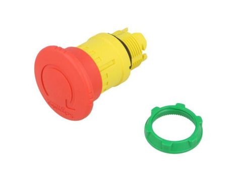 ZB5AS844 Przełącznik bezpieczeństwa 22mm Poz.stab: 2 czerwony