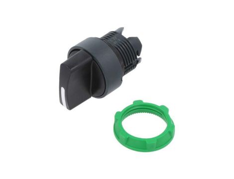ZB5AD7 Przełącznik obrotowy 22mm Poz.stab: 2 czarny IP66 Poz: 3