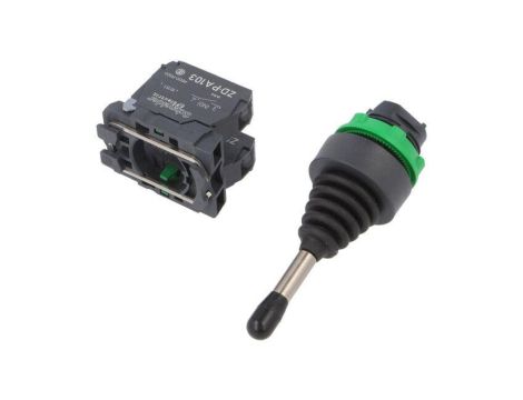 XD5PA12 Przełącznik joystick 22mm Poz.stab: 2 NO x2 czarny IP66