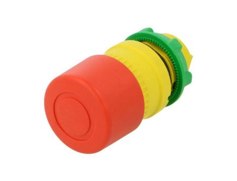 ZB5AT844 Przełącznik bezpieczeństwa 22mm Poz.stab: 2 czerwony