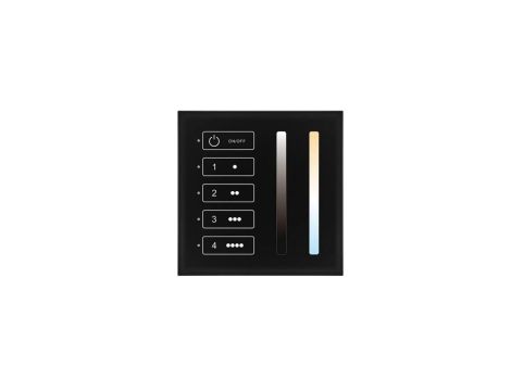 Panel LED naścienny Skydance - CCT - 4 strefy - DALI Bus/24V - TL4-2D(B)