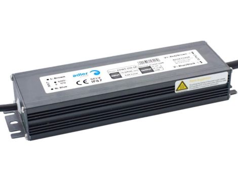 Zasilacz LED 150W 24V IP67 metalowa obudowa ADWS-150-24 ADLER