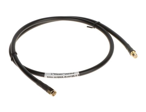 Przewód SMA-W/SMA-G+H155-0.8m