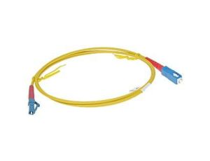 Patchcord światłowodowy jednomodowy PC-LC/SC 1m