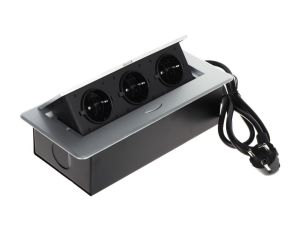 Listwa zasilająca meblowa 3-gniazda FPS-3S/CABLE