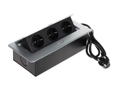 Listwa zasilająca meblowa 3-gniazda FPS-3S/CABLE