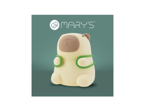 MARYS LAMPKA NOCNA LED Kapibara Turysta RGB