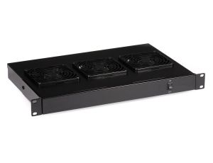 Panel wentylatorów do szaf RACK 19cali 1U A19P-3W