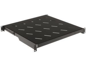 Regulowana półka do szafy RACK 19cali P19R/450/B-L