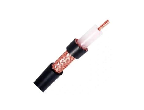 Przewód koncentryczny 50ohm RG213 2,25/7,2/10,3 2,4GHz Satec 300m