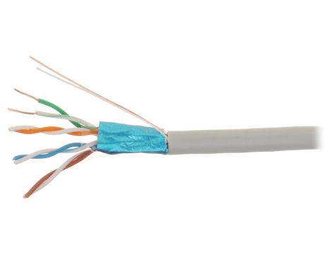 Kabel teleinformatyczny FTP kat. 5e CU 4x2xAWG24 /305m