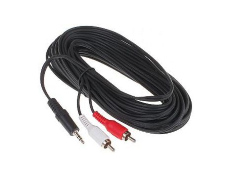 Kabel 2xCINCH / JACK 3.5mm 2C-W/J-W-10M 10m