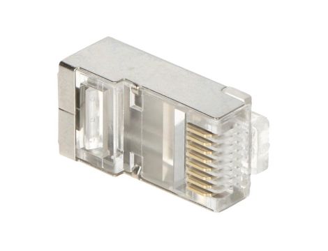 Wtyk teleinformatyczny ekranowany RJ45 FTP kat. 6 RJ45T/6-EKRAN*P100 TYP EZ