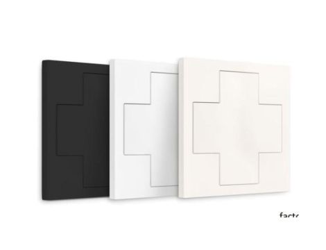 DALI-2 Switch Cross NFC NFC RAL9010 Sterowanie LUNATONE - 86459793-W-NFC