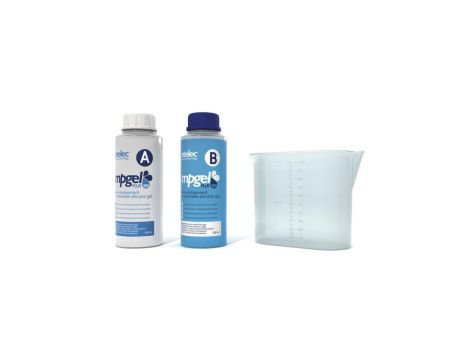 Trytyt Zestaw żel silikonowy dwuskładnikowy w butelkach z puszkami i złączkami uniwersalnymi MPGEL-MP100-PLUS