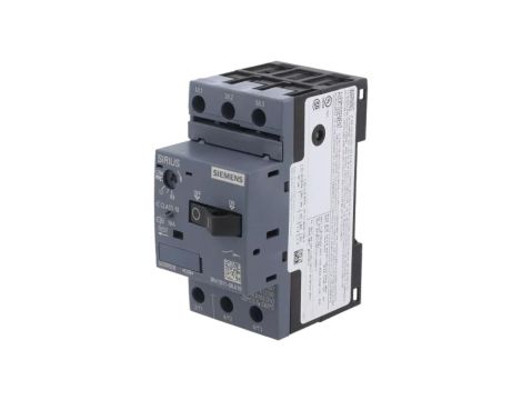 3RV1011-0KA10 Wyłącznik silnikowy 0,37kW 220690VAC na szynę DIN