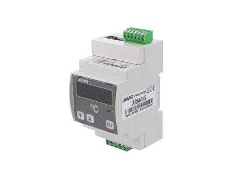 AR661/S Moduł - regulator, temperatura, SSR, na szynę DIN, AR661, 050C