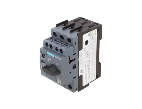 3RV2011-1BA15 Wyłącznik silnikowy 0,75kW NO + NC 220690VAC na szynę DIN