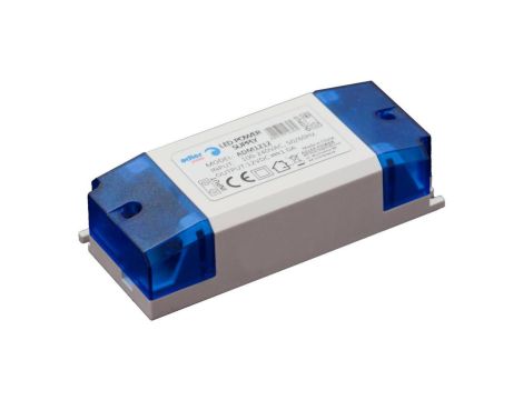 Zasilacz LED 12V 12W meblowy, plastikowa obudowa ADM1212