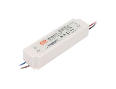 LPC-35-1050 Zasilacz impulsowy, LED, 31,5W, 930VDC, 1050mA, 90264VAC, IP67