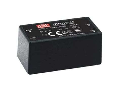 IRM-10-12 Przetwornica AC/DC, 10,2W, Napięcie wejściowe: 85264VAC,120370VDC, OUT: 1, 82