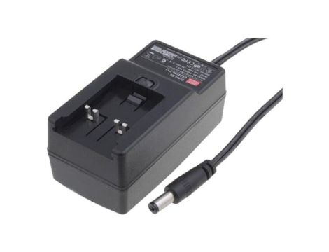 GE24I15-P1J Zasilacz impulsowy, sieciowy,wtykowy, 15VDC, 1,6A, 24W, 80