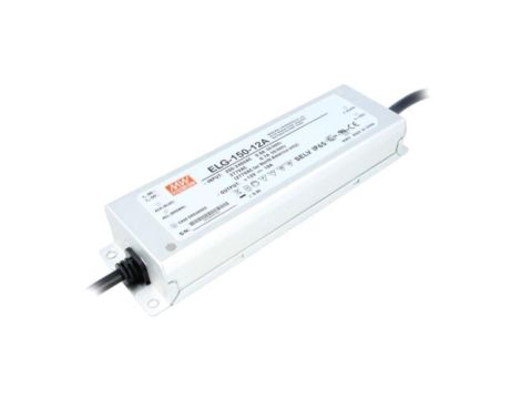 ELG-150-24A Zasilacz impulsowy, LED, 150W, 24VDC, 3,26,25A, 100305VAC, IP65