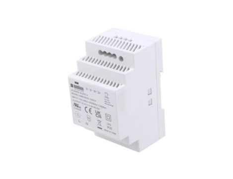 AMED60S-15SGY Zasilacz impulsowy, na szynę DIN, 60W, 15VDC, 4A, 90264VAC, 3kV