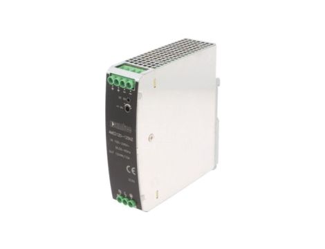 AMED120-12SNZ Zasilacz impulsowy, na szynę DIN, 120W, 12VDC, 10A, 90264VAC