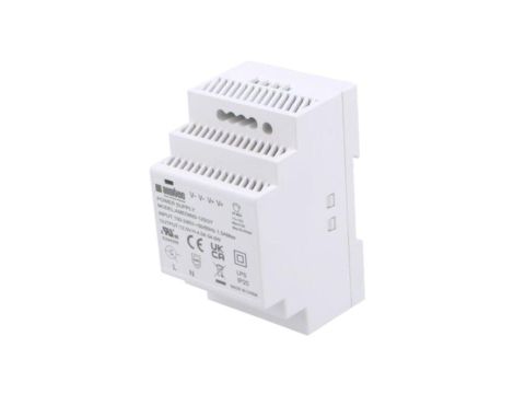 AMED60S-12SGY Zasilacz impulsowy, na szynę DIN, 60W, 12VDC, 4,5A, 90264VAC