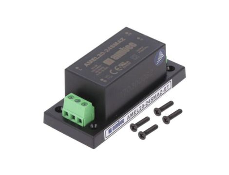 AMEL20-24SMAZ-ST Zasilacz impulsowy, do wbudowania, 20W, 24VDC, 0,84A, AMEL, 82