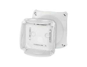 Puszka instalacyjna DK 0600 GZ natynkowa bez zacisków 130x130x77mm hermetyczna IP66 szara HENSEL