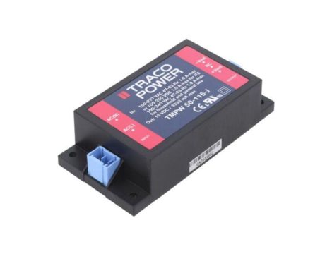 TMPW50-115-J Zasilacz impulsowy, do wbudowania, 50W, 15VDC, 3333mA, TMPW, 88