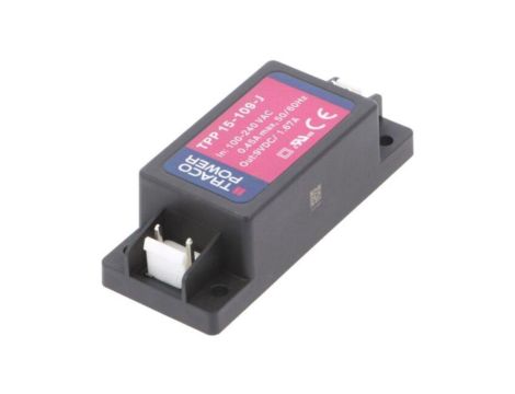 TPP15-109-J Zasilacz impulsowy, do wbudowania, 15W, 9VDC, 1670mA, TPP 15-J