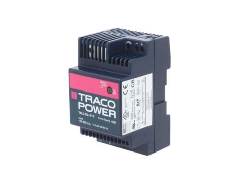TBLC50-112 Zasilacz impulsowy, na szynę DIN, 48W, 12VDC, 4A, 85264VAC, Output: 1