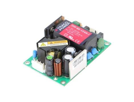 TPP65-124A-J Zasilacz impulsowy, otwarty, 65W, 120370VDC, 85264VAC, Output: 1