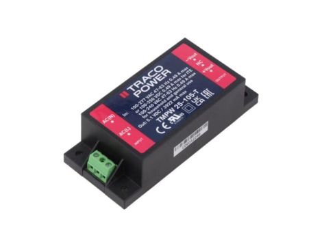 TMPW25-105-T Zasilacz impulsowy, do wbudowania, 20W, 5,1VDC, 3922mA, TMPW, 84