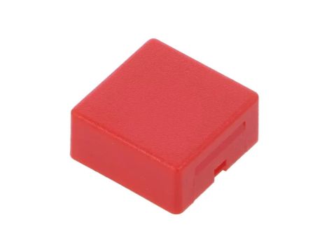 AML51-C10R Klawisz 15x15mm kwadratowy czerwony