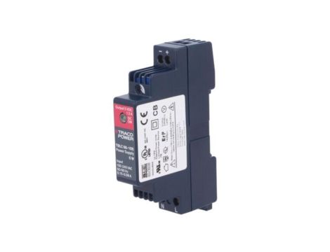 TBLC06-105 Zasilacz impulsowy, na szynę DIN, 6W, 5VDC, 1,2A, 85264VAC, Output: 1