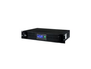 Zasilacz UPS Rack 2U 2000VA 1200W 2x9Ah, LCD, USB, Schuko+IEC CCTVups-2U-2000-LCD