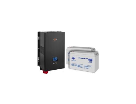 ZESTAW ZASILANIA AWARYJNEGO UPS + 2X AKUMULATOR ŻELOWY 5000VA 3500W 2400Wh