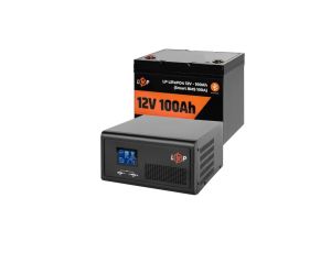 ZESTAW ZASILANIA AWARYJNEGO UPS + AKUMULATOR LIFEPO4 1500VA 1000W 1280Wh