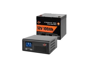 ZESTAW ZASILANIA AWARYJNEGO UPS + AKUMULATOR LIFEPO4 1000VA 600W 1280Wh