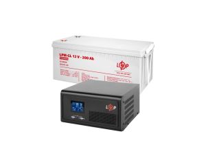 ZESTAW ZASILANIA AWARYJNEGO UPS + AKUMULATOR ŻELOWY 1500VA 1000W 2400Wh
