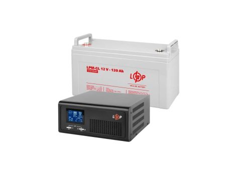 ZESTAW ZASILANIA AWARYJNEGO UPS + AKUMULATOR ŻELOWY 430VA 300W 1440Wh